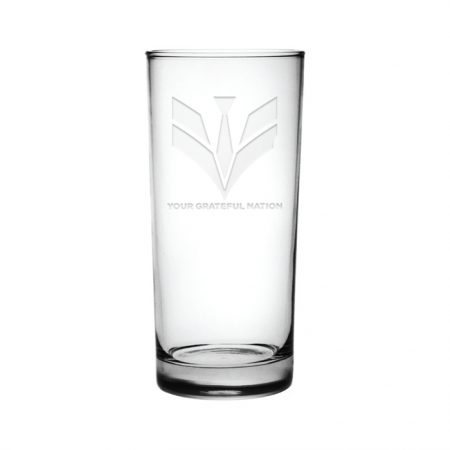 Your Grateful Nation 15 oz. High Ball Glass (Set of Four)