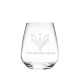 Your Grateful Nation Luigi Bormioli Premium Glassware - 23.25 oz. Stemless Wine Glass (Set of Four)