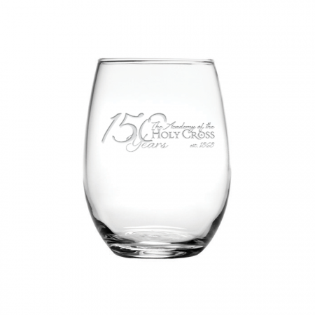 Academy of the Holy Cross 150th Anniversary Edition 21 oz. Stemless Wine Glass (Set of Four)